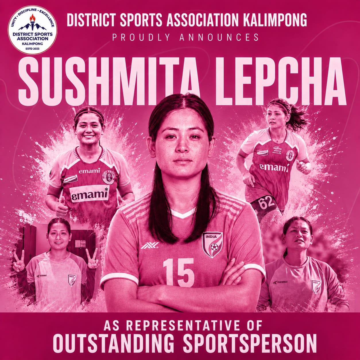 Ms.Sushmita Lepcha(AFC Footballer)